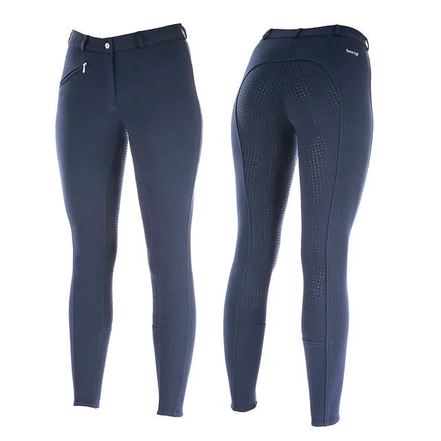Horze Active Silicone Breeches Navy