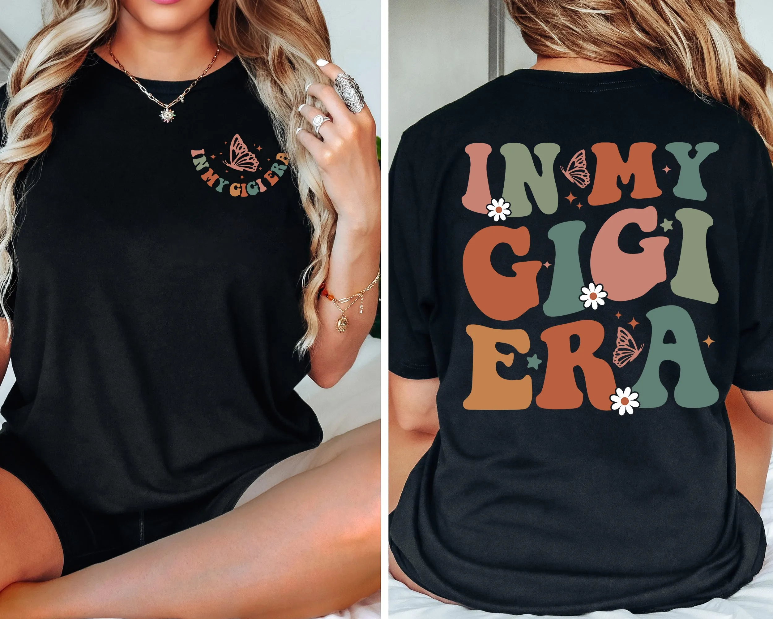 In My Gigi Era Shirt, Gigi Shirt, Funny Gigi Shirt, Grandma Shirt, Gift for Grandma, New Grandma Tee, Grandma Gift, Mother's Day Gift