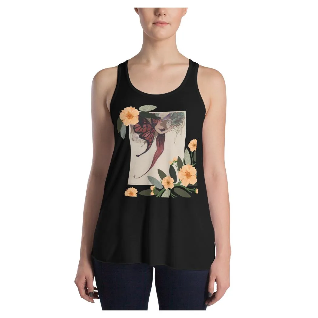 Inconstancy Butterfly Racerback Tank