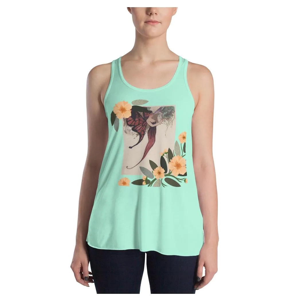Inconstancy Butterfly Racerback Tank