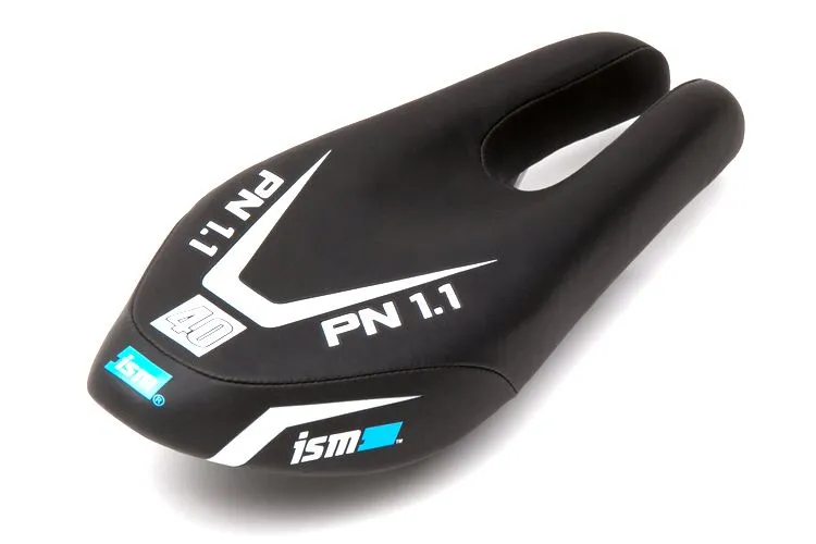 ISM Saddle PN 1.1 Black L-275 W-110 SatinSteel Rai