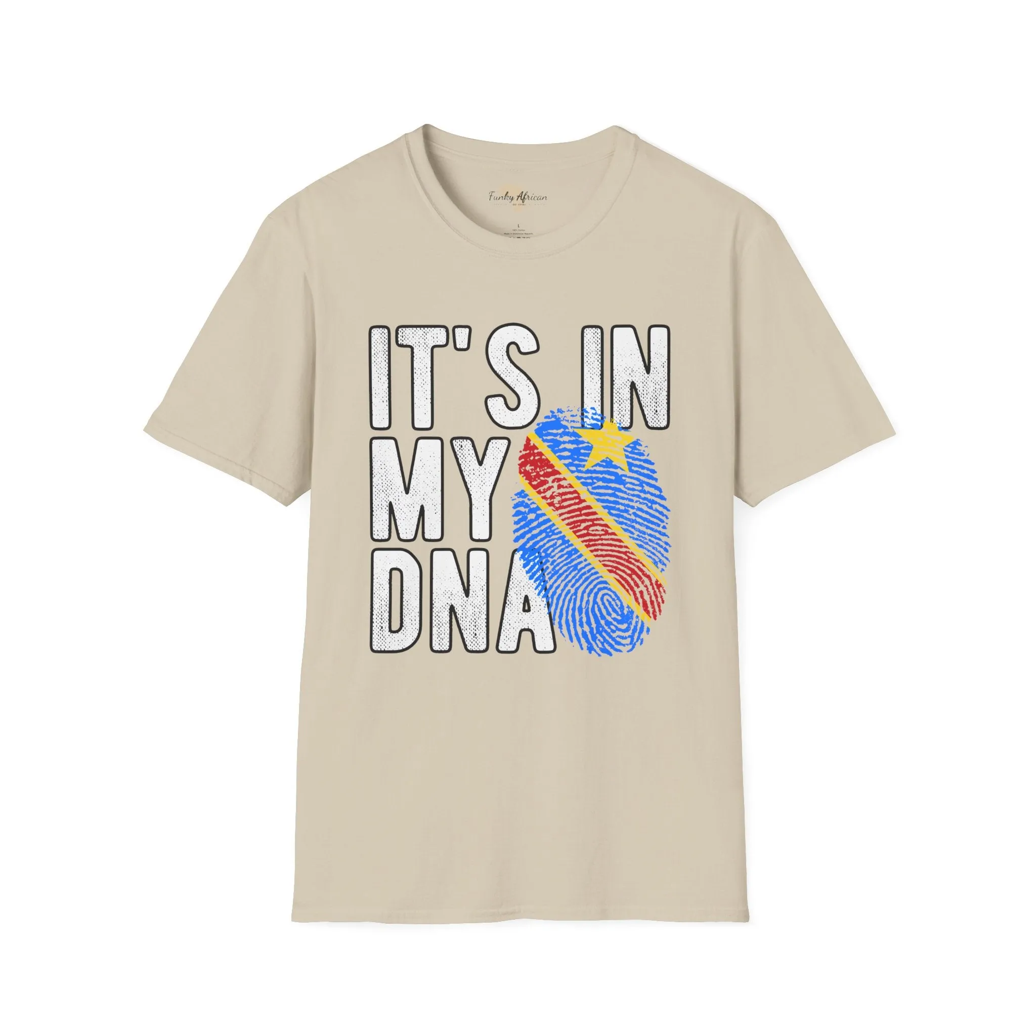 it's in my DNA unisex tee - DR Congo