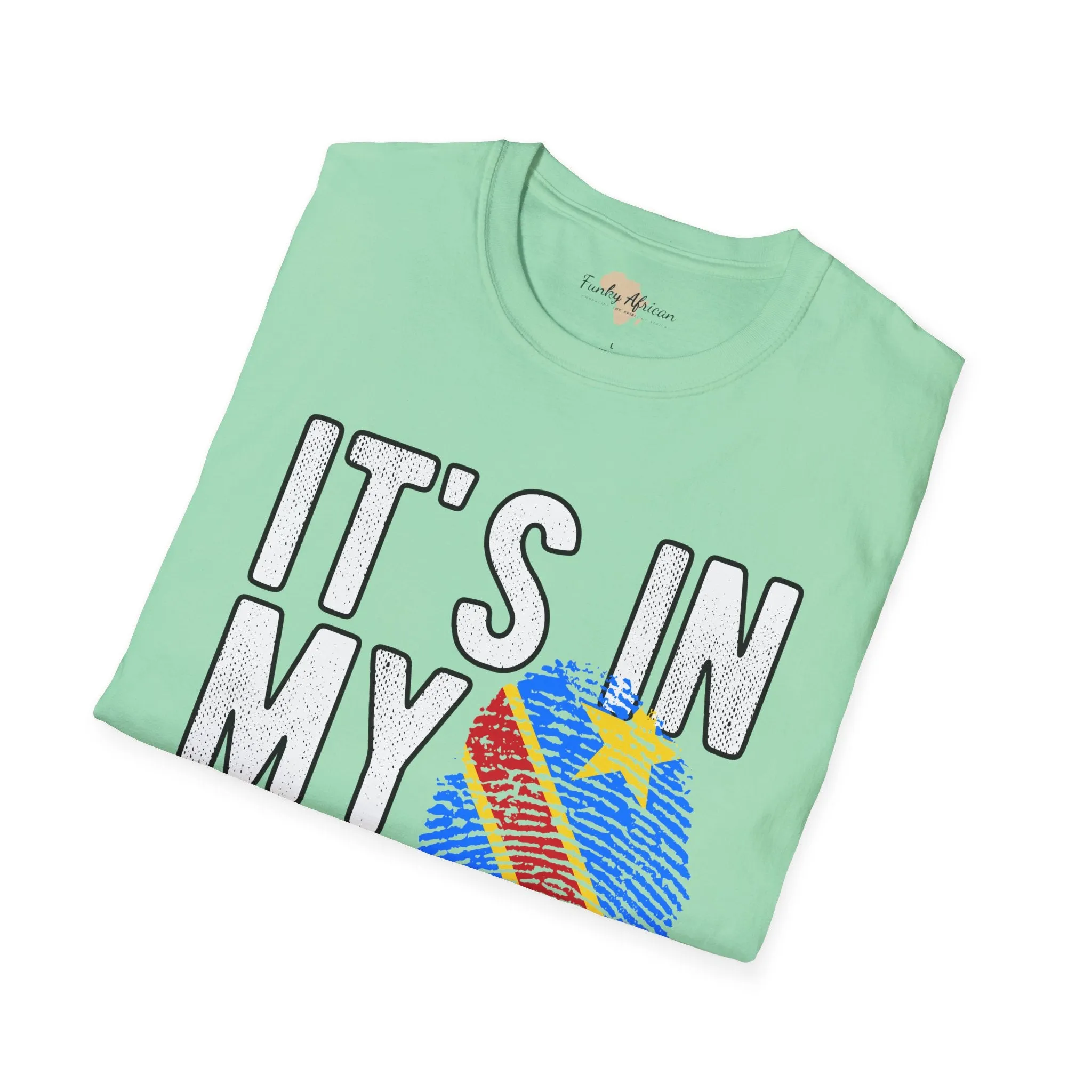 it's in my DNA unisex tee - DR Congo