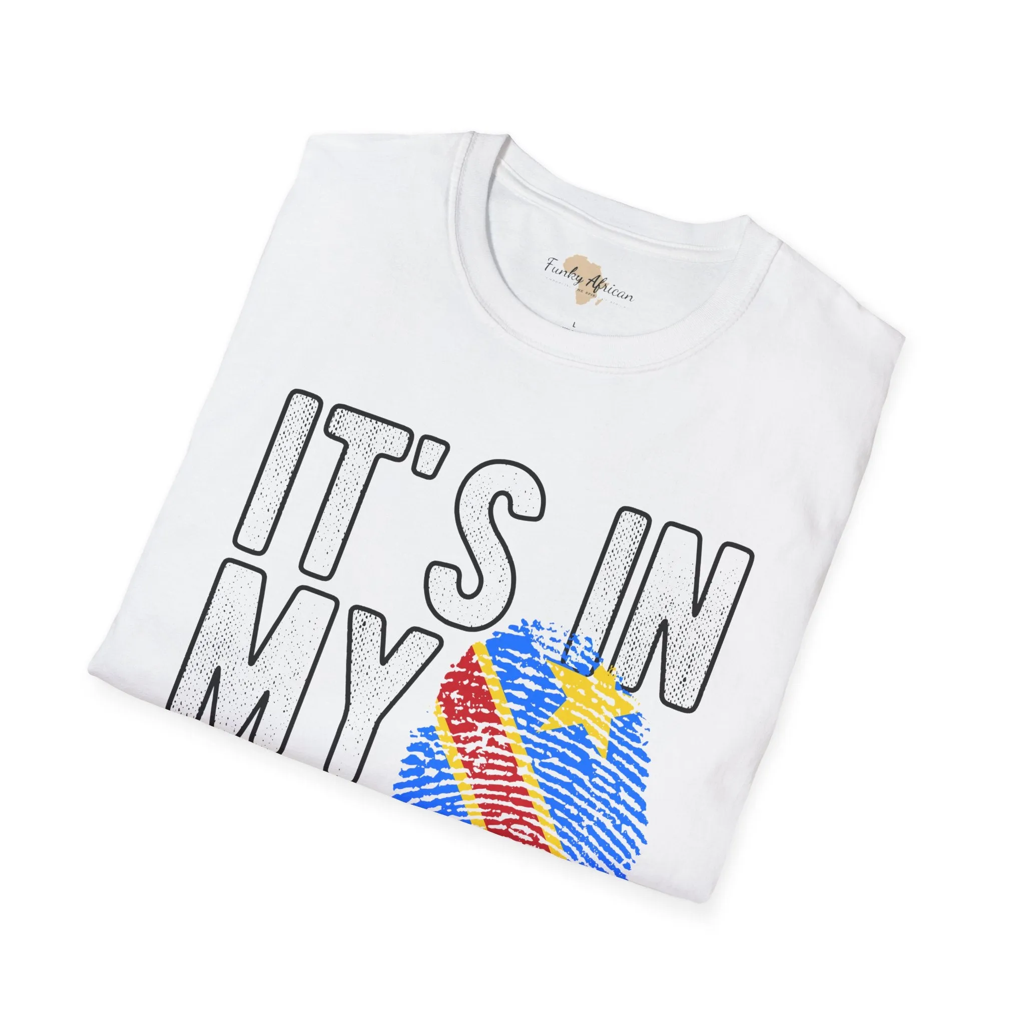 it's in my DNA unisex tee - DR Congo