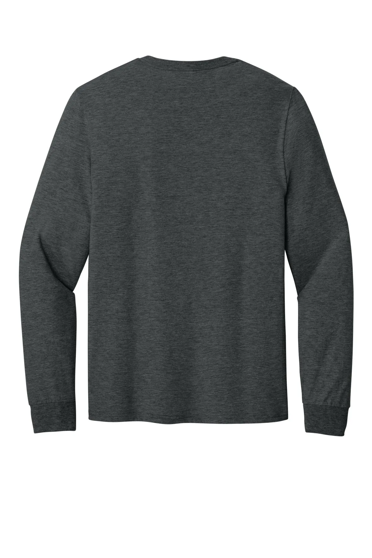 Jerzees Classics Unisex Cotton Long Sleeve T-Shirt 363L Black Heather