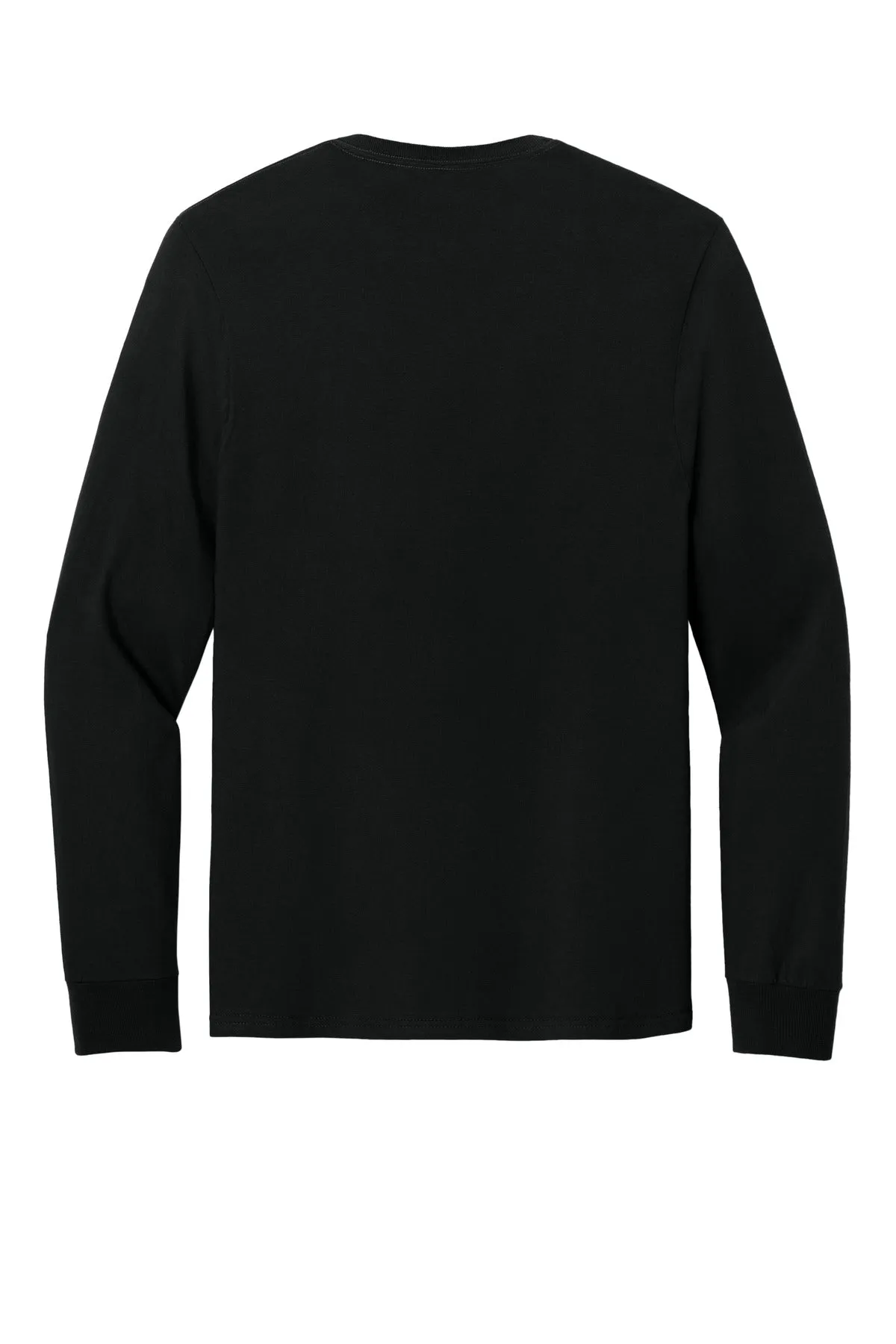 Jerzees Ultimate Unisex Ring Spun Long Sleeve T-Shirt IC46L Black Ink