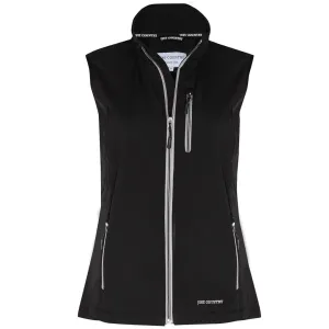 Just Country Womens Francis Softshell Vest - BLACK