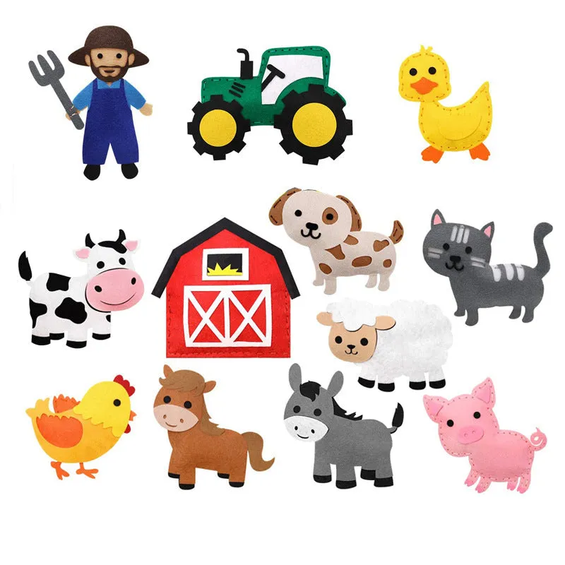 Kids DIY Felt Sewing & Craft Sets