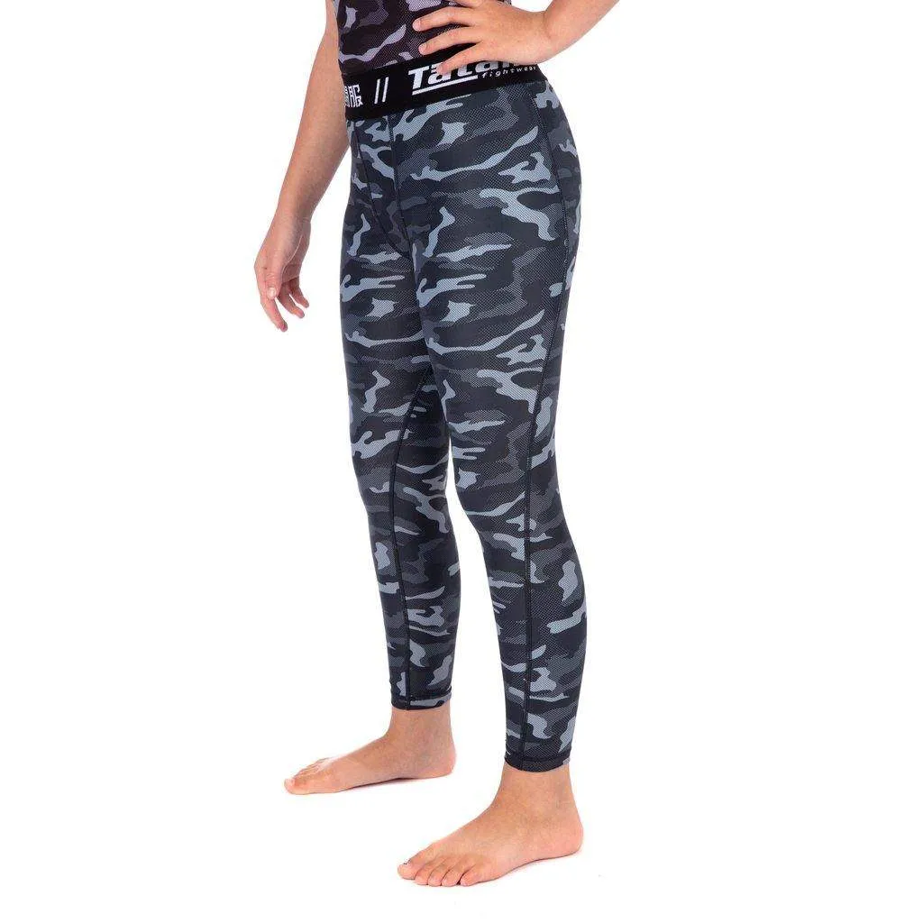 Kids Rival Black & Camo Grappling Spats