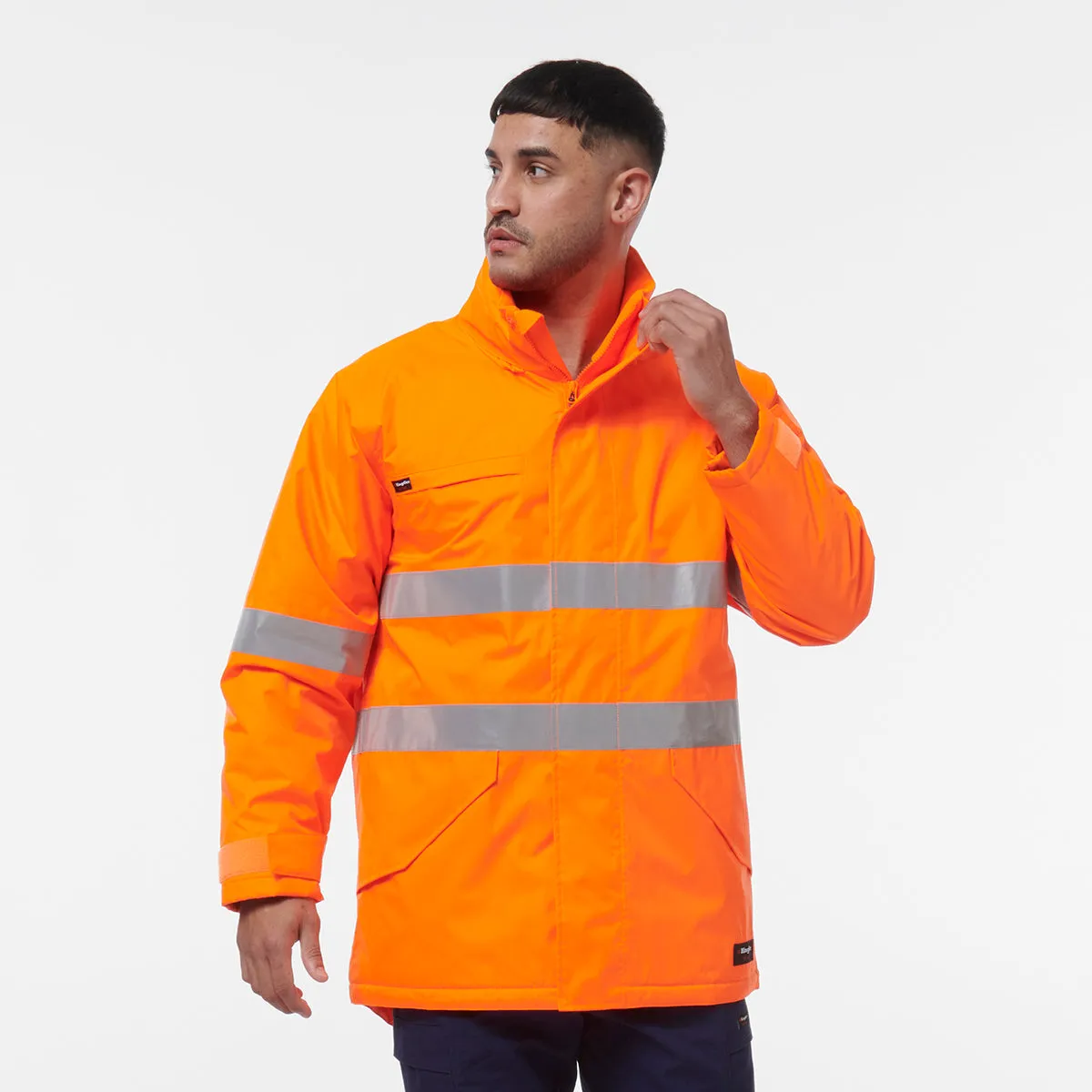 KingGee Men's Reflective Insulated Jacket - Orange