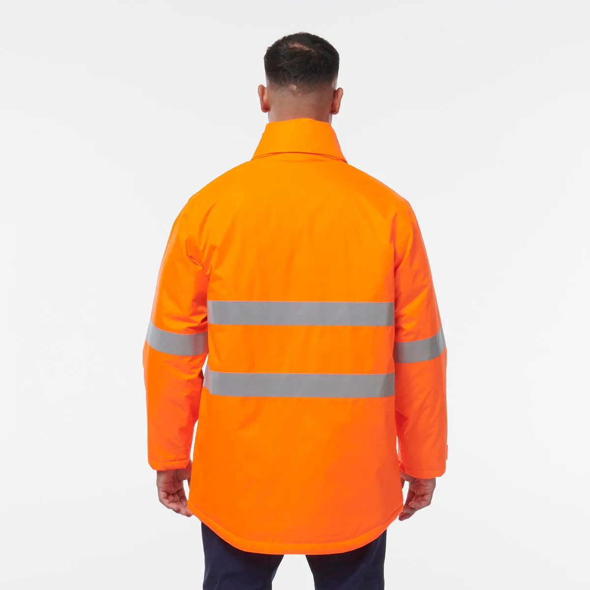 KingGee Men's Reflective Insulated Jacket - Orange
