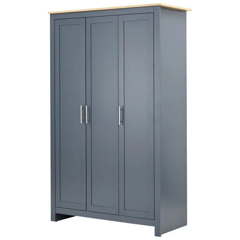 Lancaster 4 Piece Bedroom Furniture Set Blue