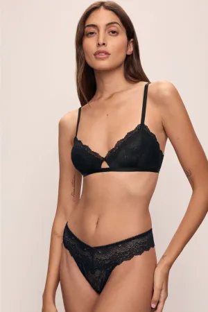 LARA THONG BLACK