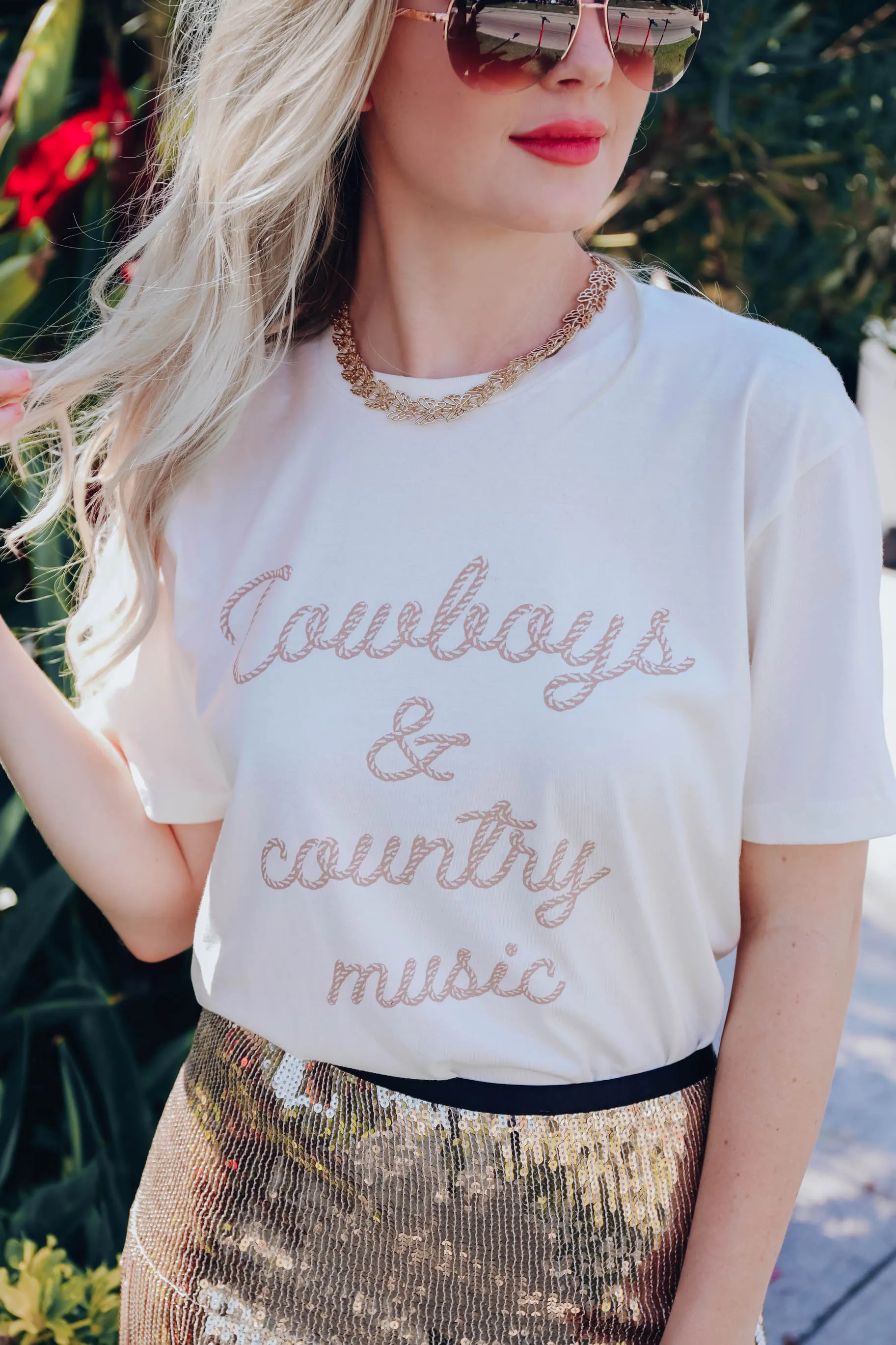 Lasso Cowboys & Country Music Graphic Tee