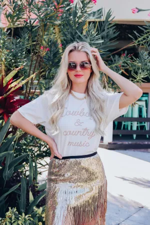 Lasso Cowboys & Country Music Graphic Tee