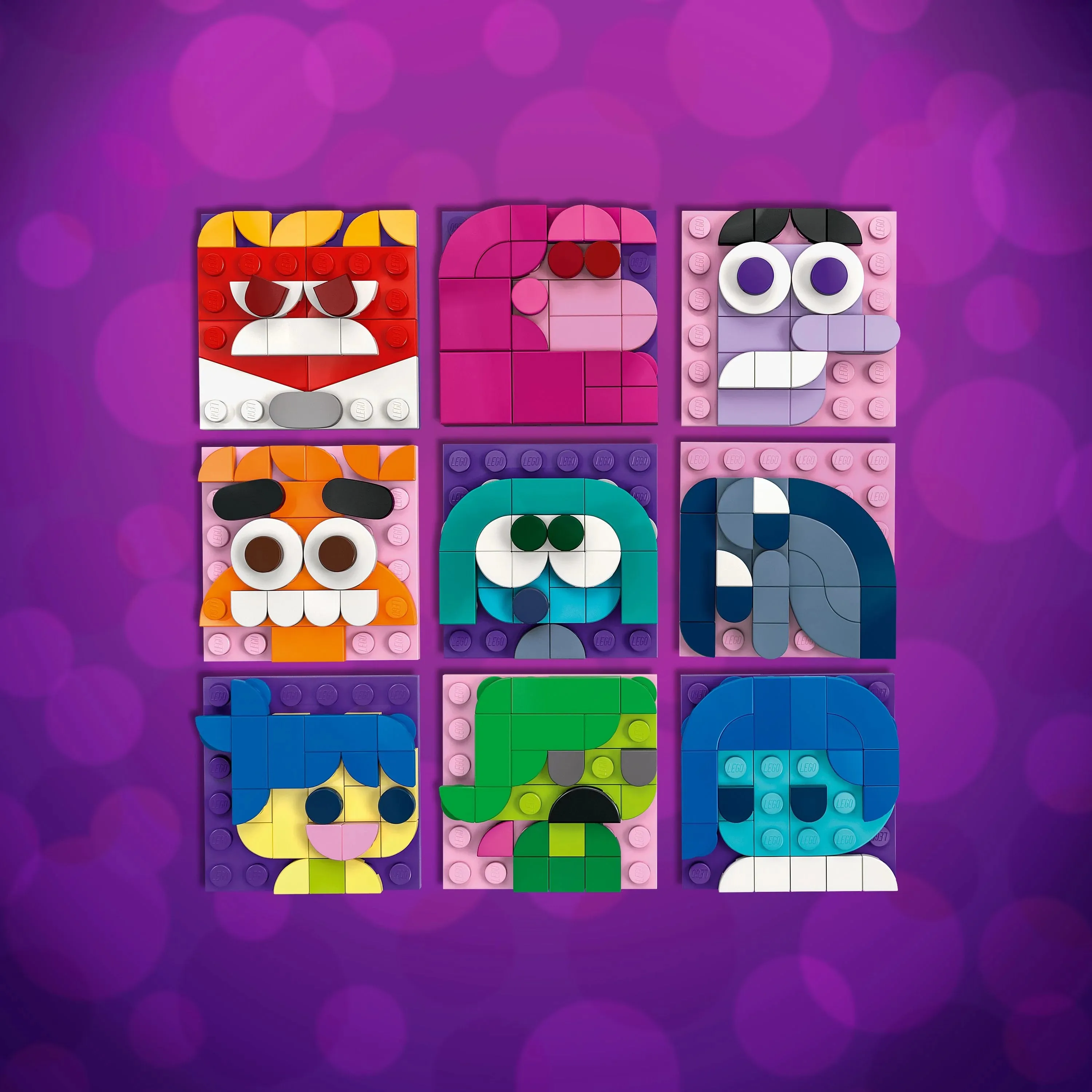 LEGO® ǀ Disney Inside Out 2 Mood Cubes from Pixar, Kids’ Building Kit with Joy and Anxiety 43248
