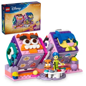LEGO® ǀ Disney Inside Out 2 Mood Cubes from Pixar, Kids’ Building Kit with Joy and Anxiety 43248