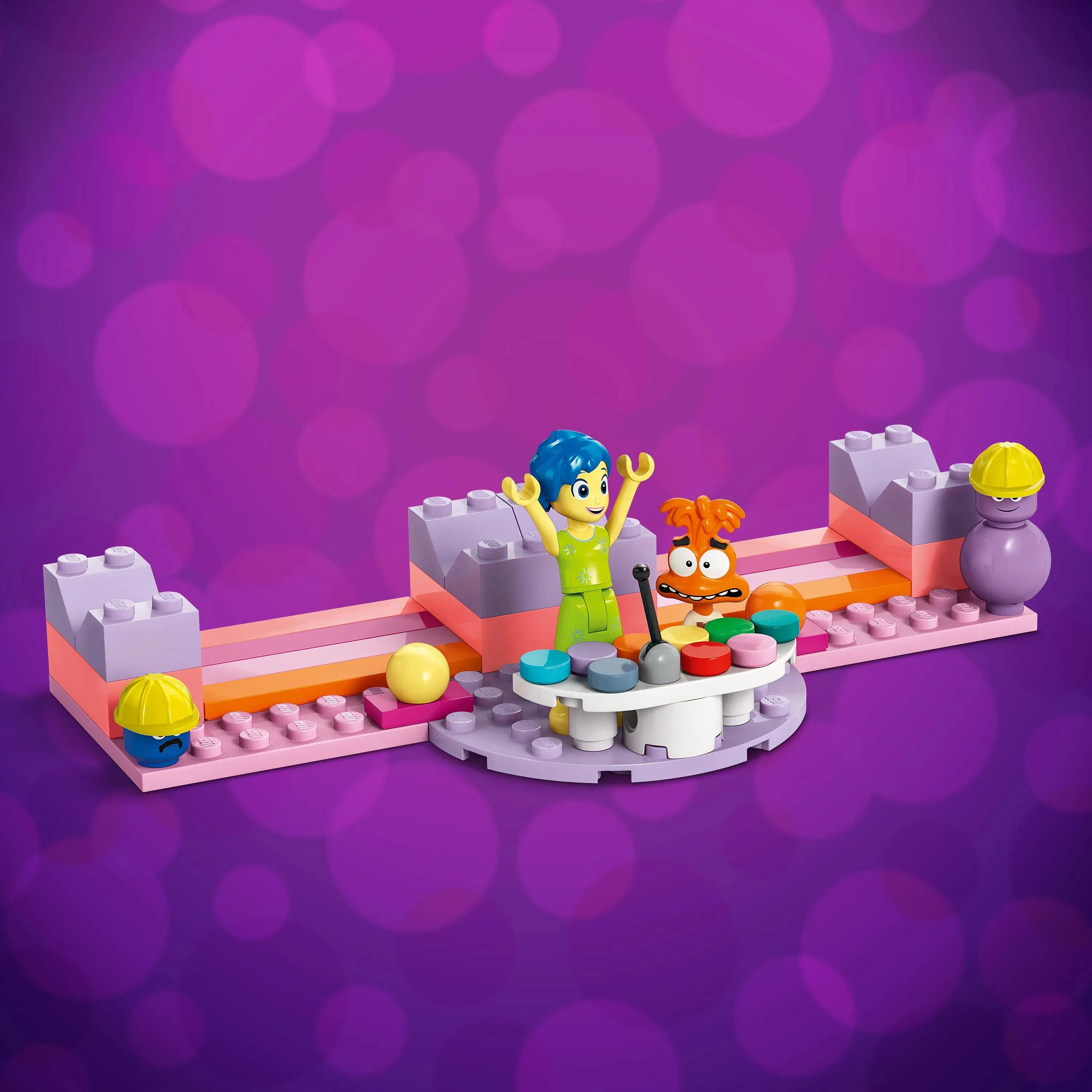 LEGO® ǀ Disney Inside Out 2 Mood Cubes from Pixar, Kids’ Building Kit with Joy and Anxiety 43248