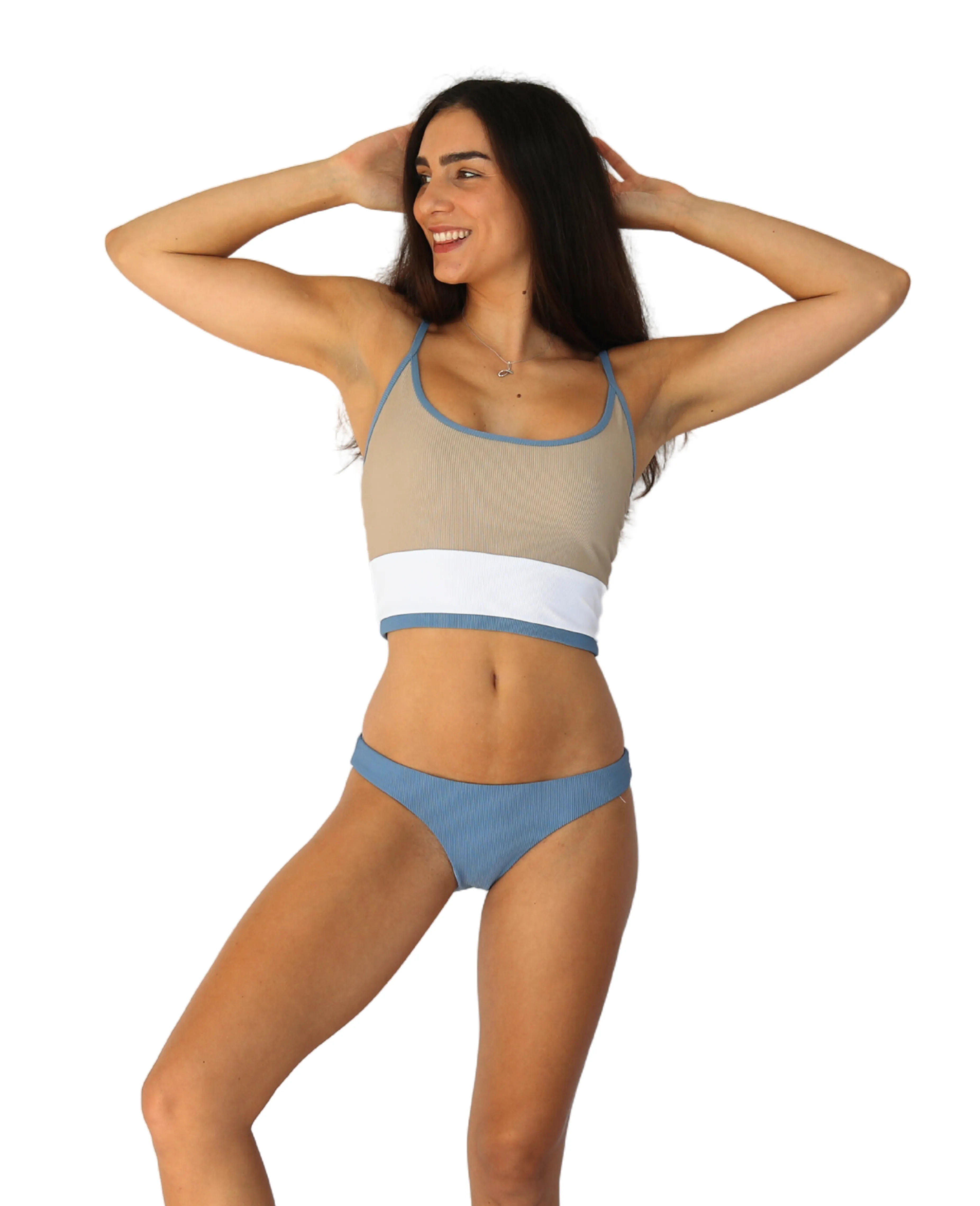 Leigh Bottoms - Stormy Ribbed Classic