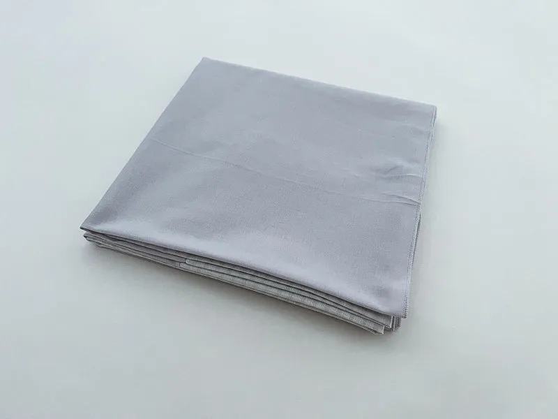 Light Gray and White Baby Crib Bedding Set Starter