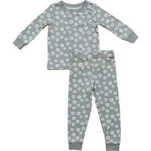 Light Green Daisy Bamboo Set