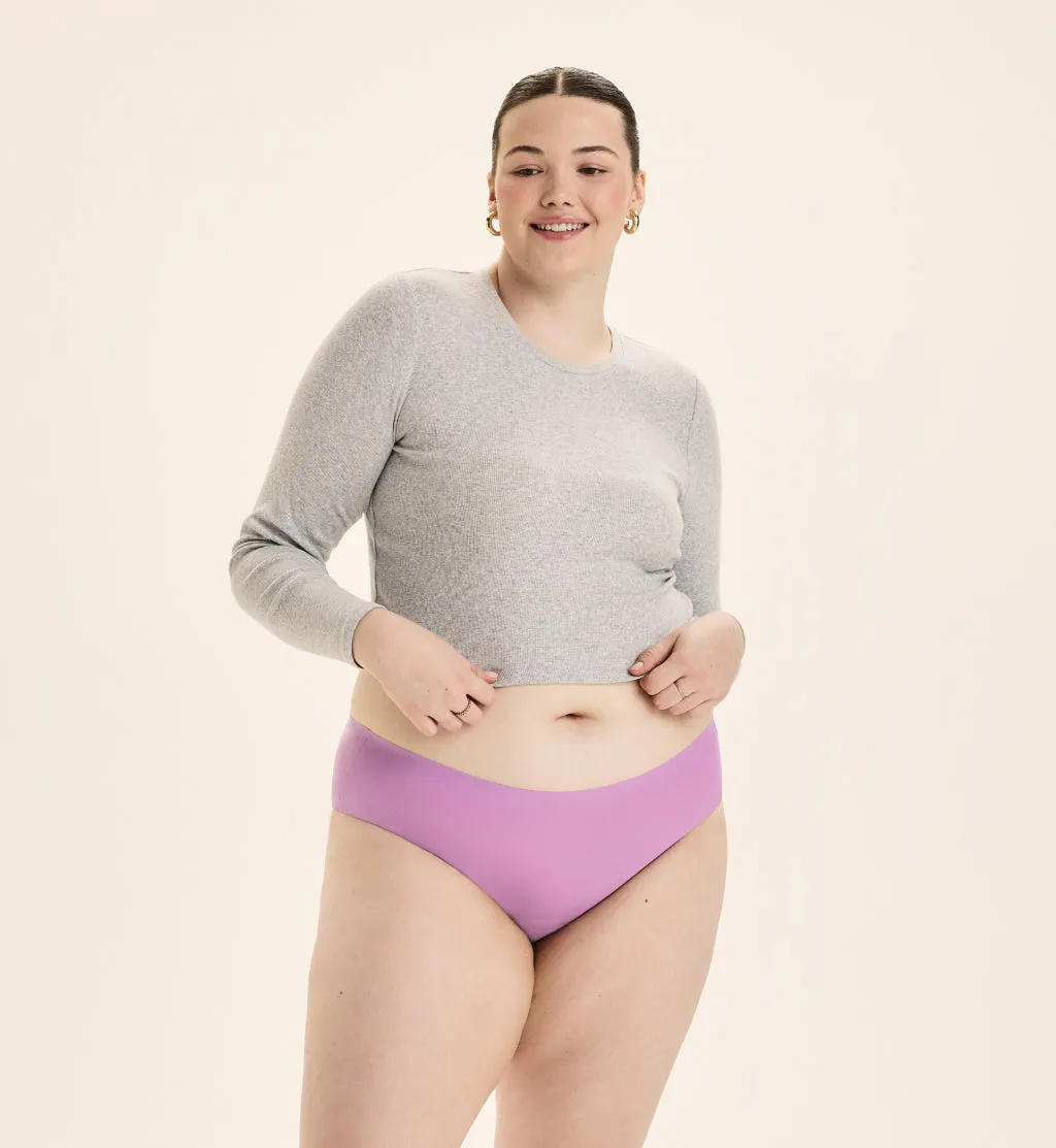 Light Leakproof No-Show Underwear Bikini