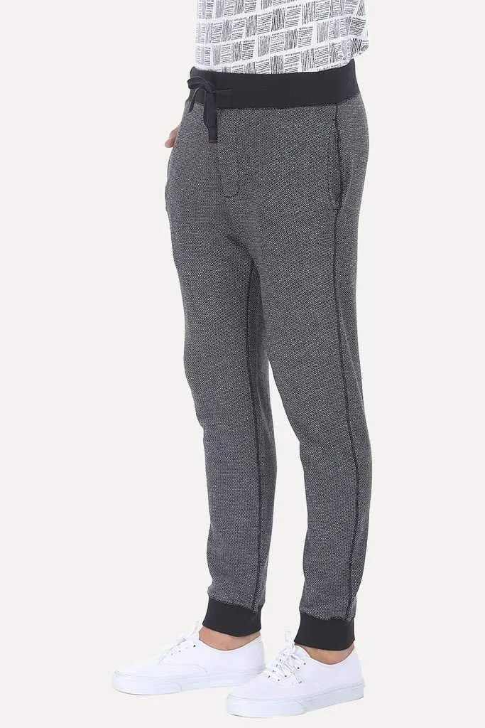 Lightweight Cotton Jacquard Knit Pants