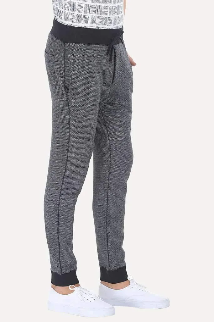 Lightweight Cotton Jacquard Knit Pants