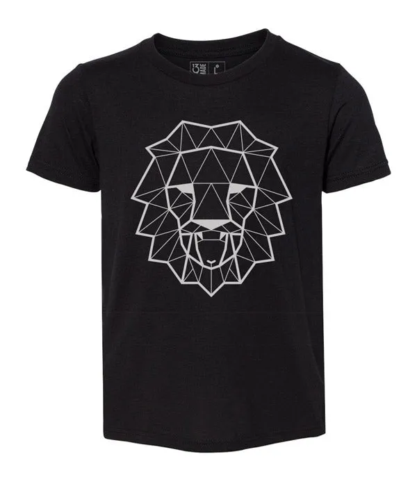 Lion & Lamb Youth Tee – Solid Black