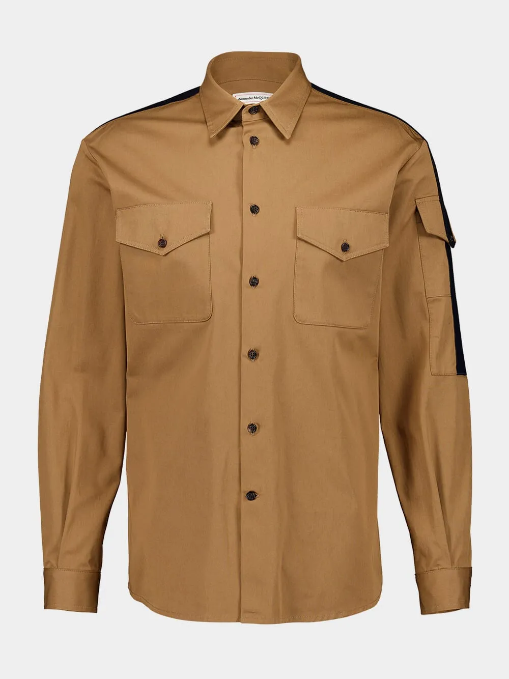 Logo Detailed Long Sleeved Shirt