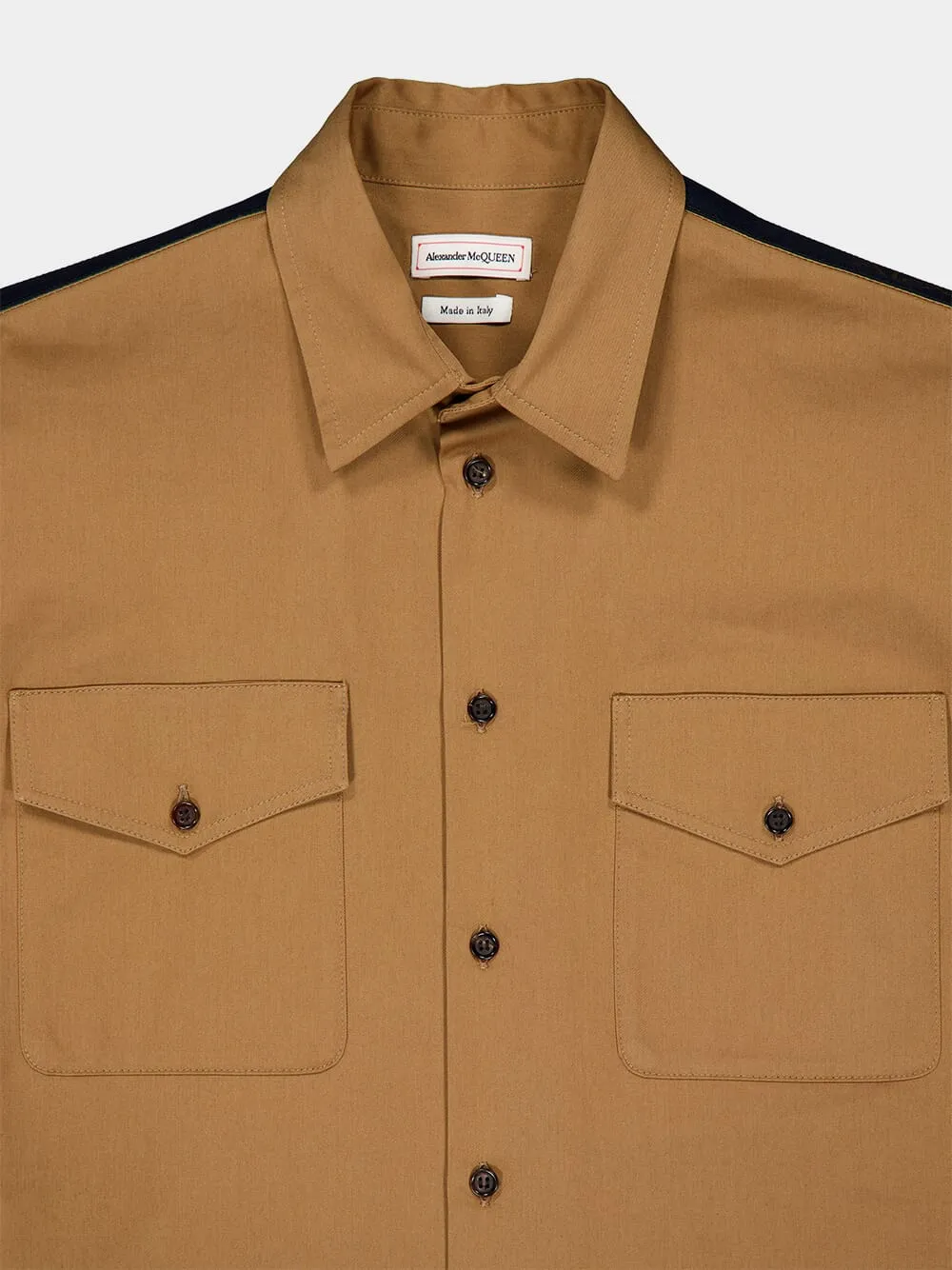 Logo Detailed Long Sleeved Shirt