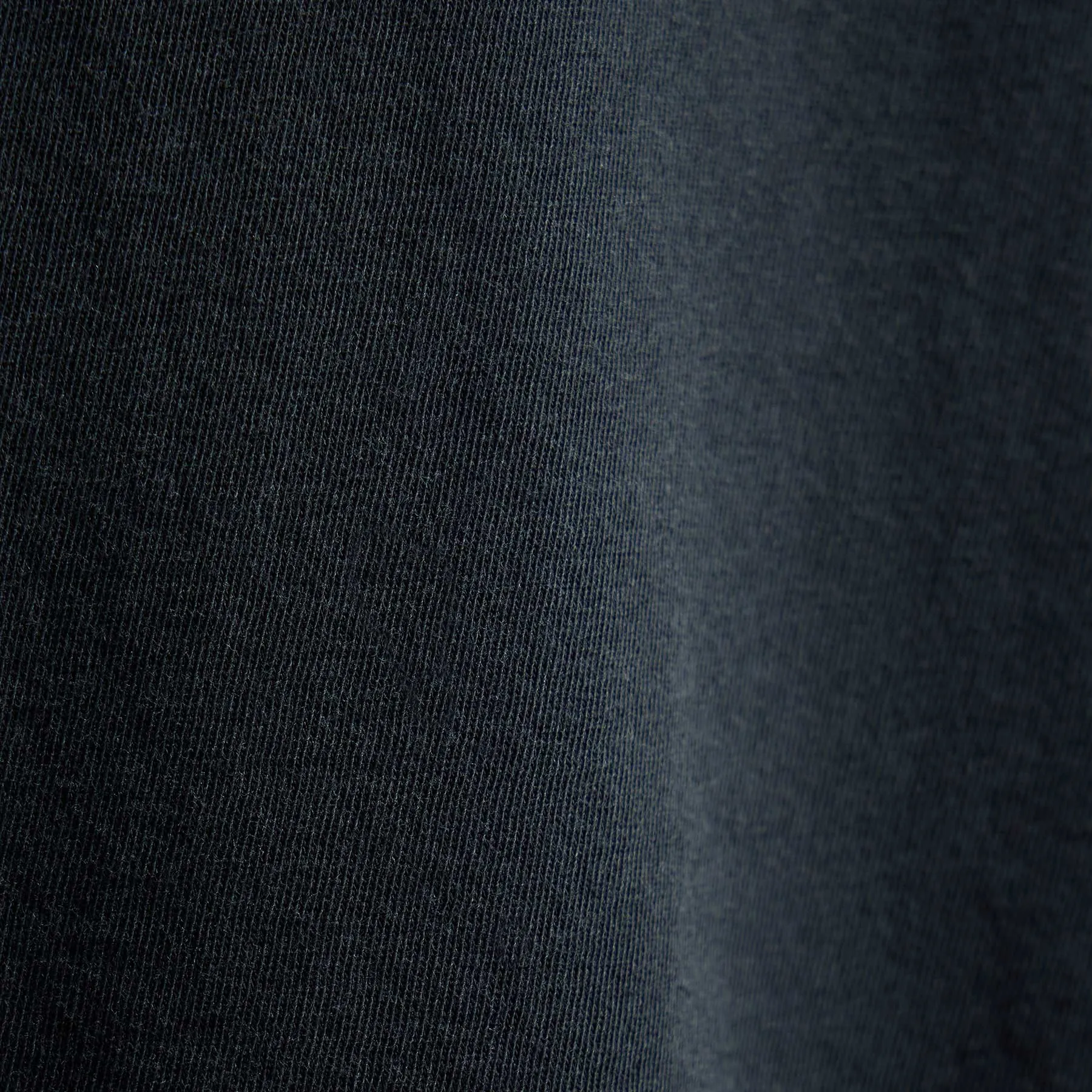 Long Sleeve Crew Neck - Blue Noir Pigment