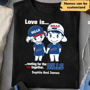 Love is Rooting For Together Shirt - BFLB