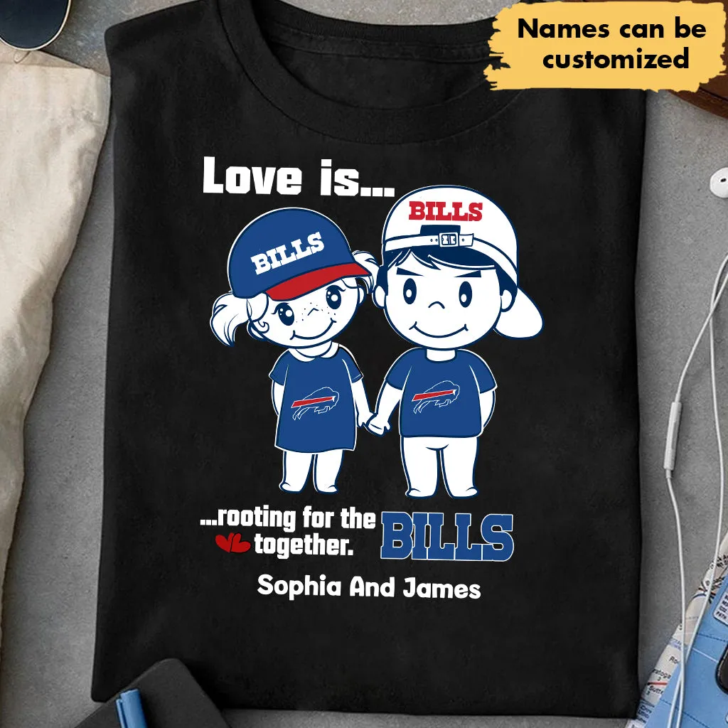 Love is Rooting For Together Shirt - BFLB