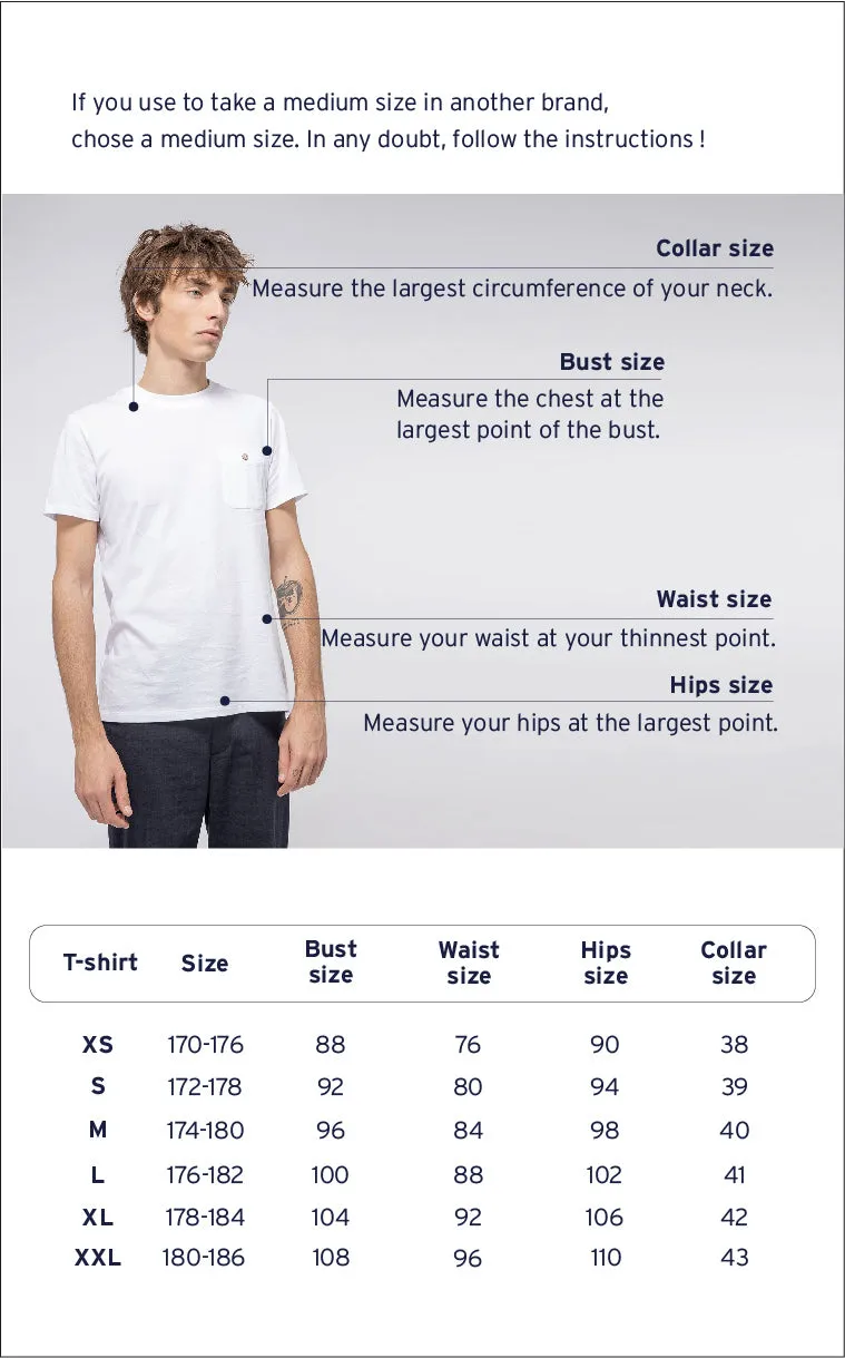 LUGNY T-SHIRT COTTON - NAVY