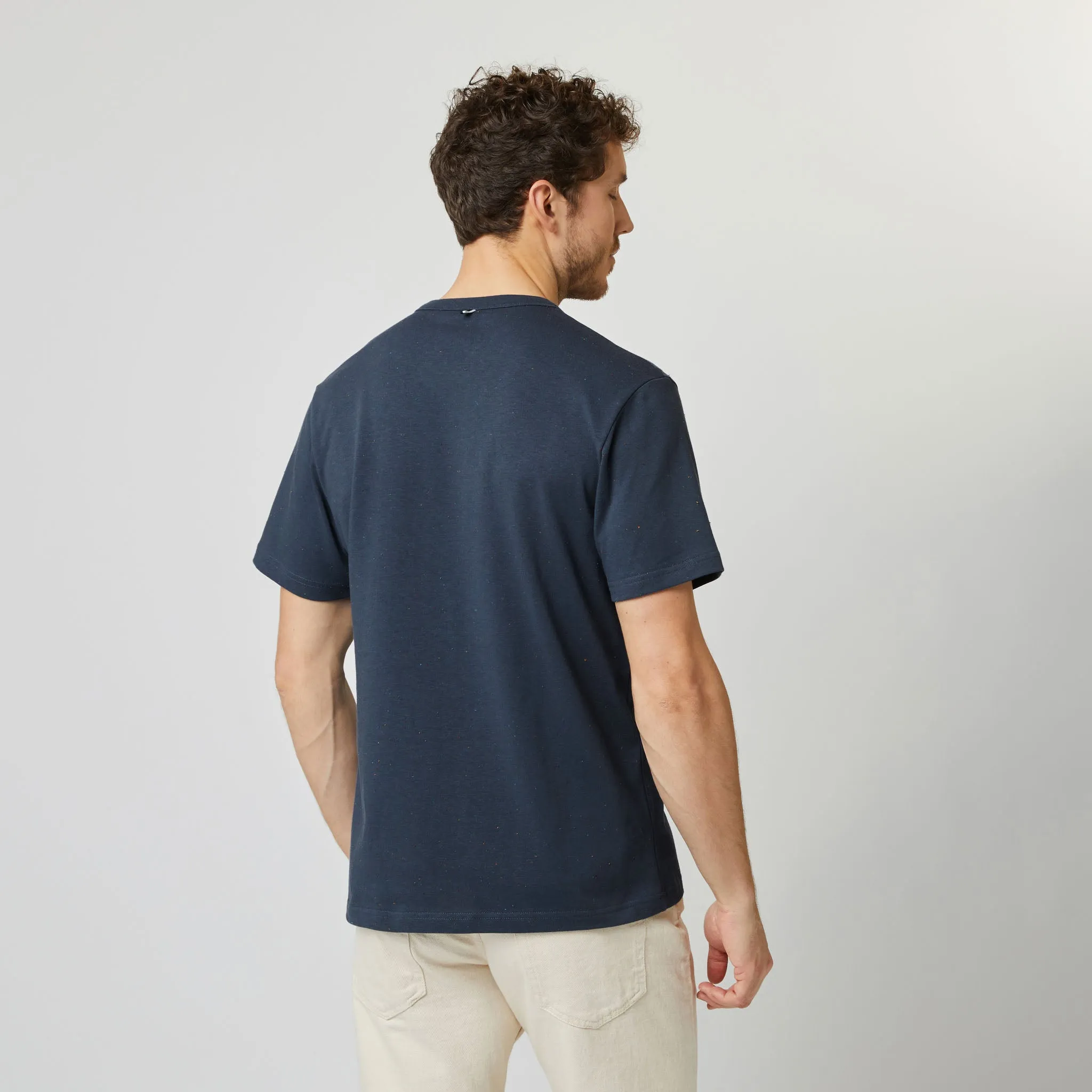 LUGNY T-SHIRT COTTON - NAVY