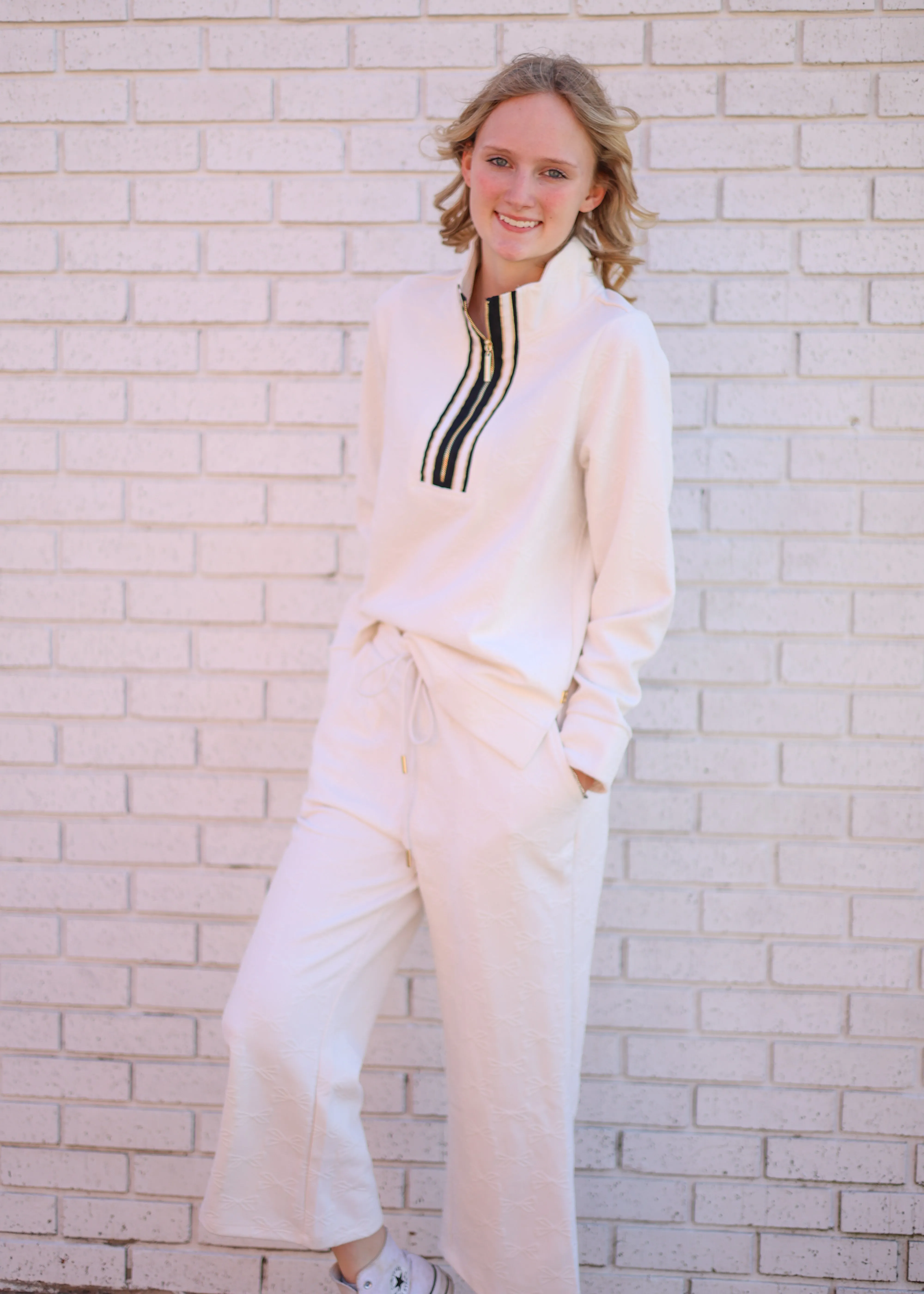 LULA IVORY 2PC PANT SET
