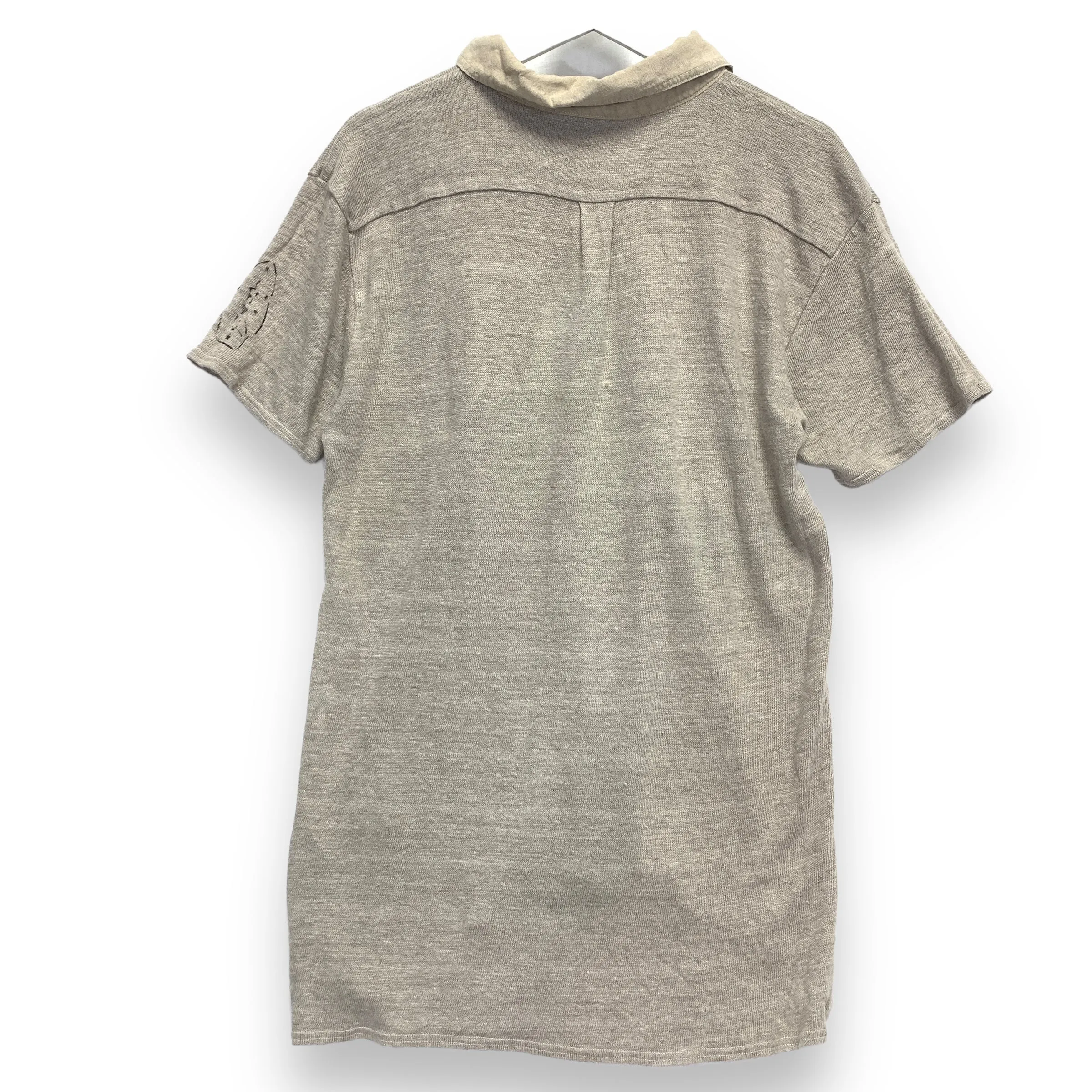 [M] Kapital Linen Knit Polo Shirt