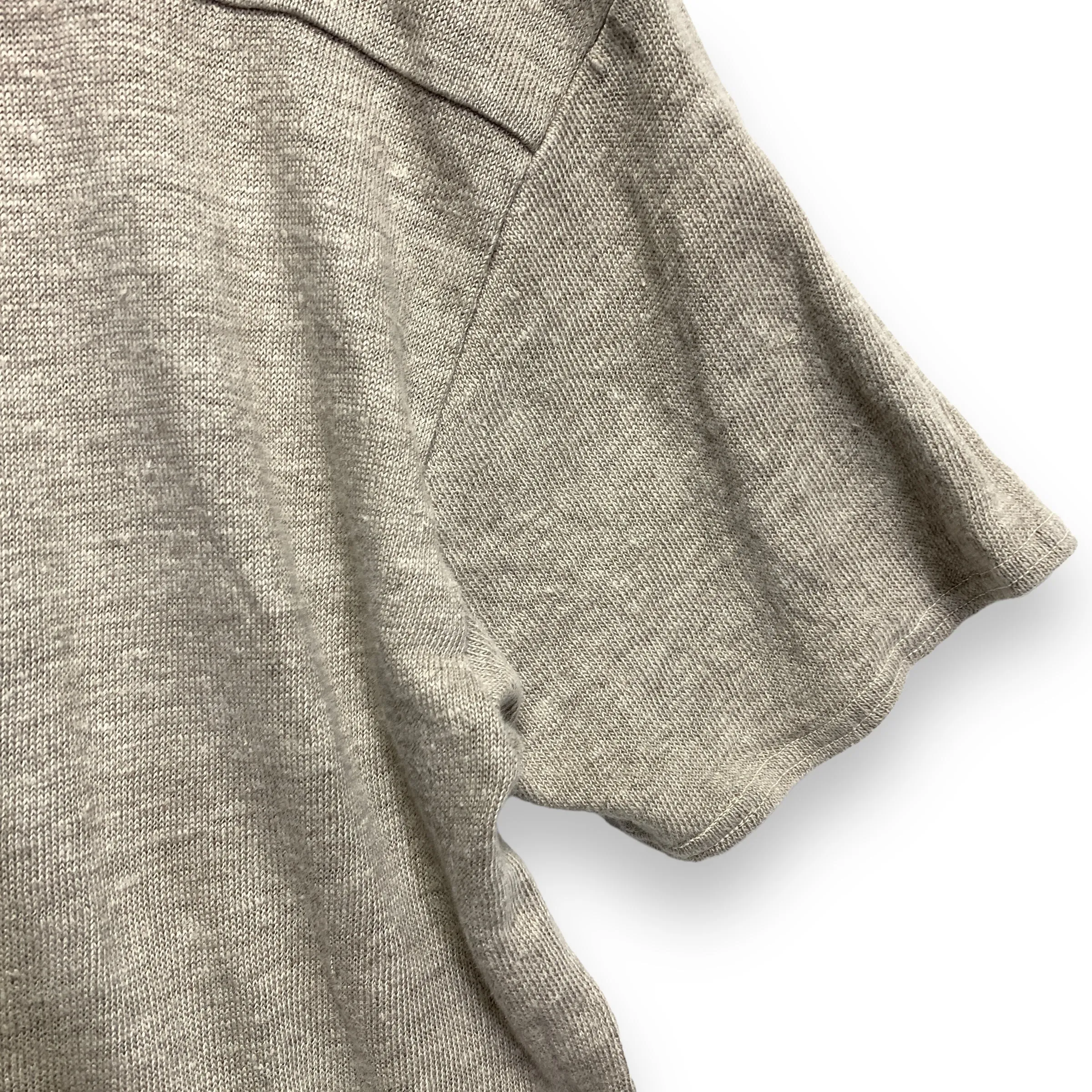 [M] Kapital Linen Knit Polo Shirt