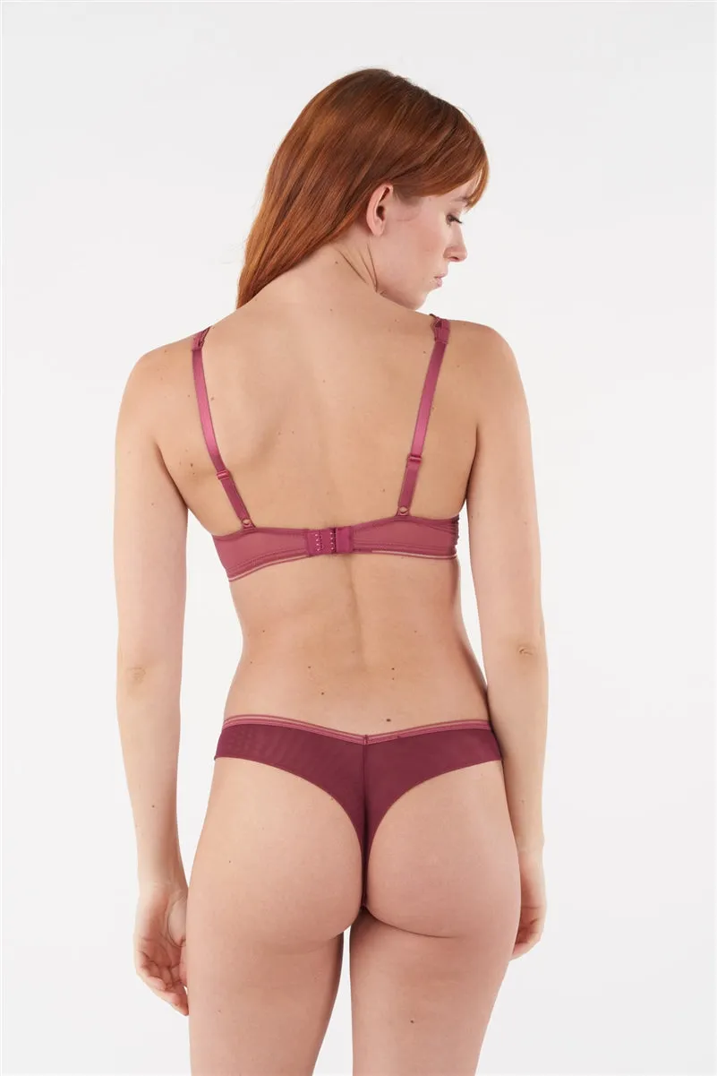 Maison Lejaby Sin Triangle Bra - Dried Rose