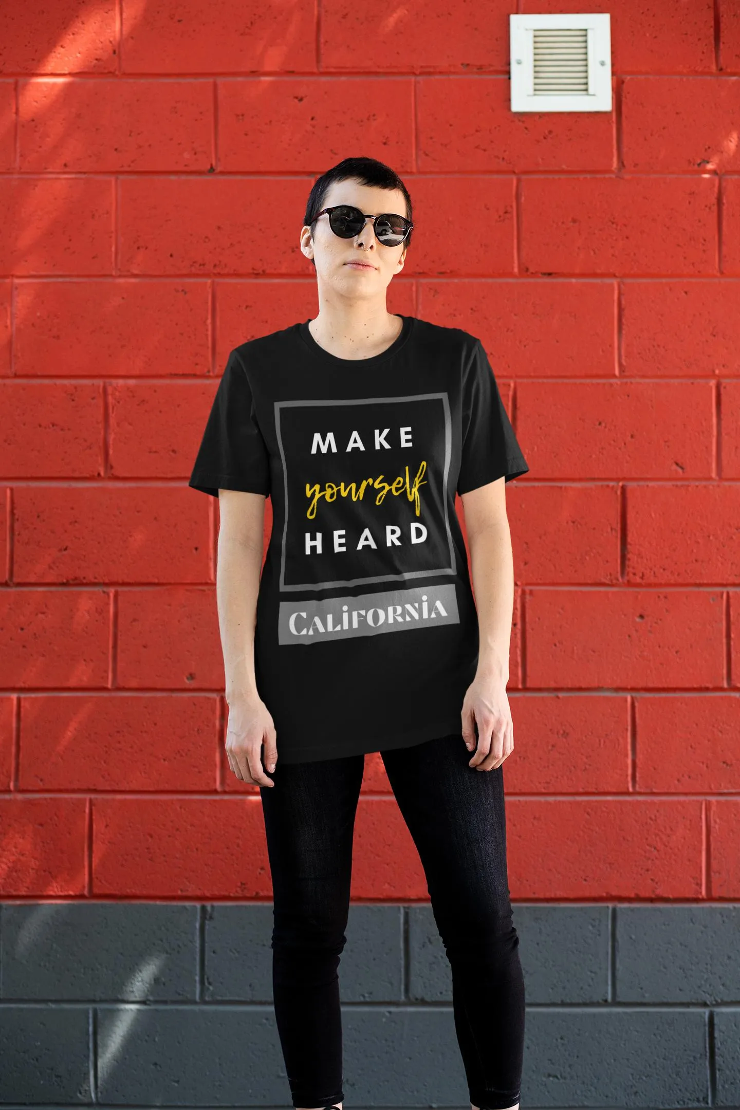 Make Yourself Heard - California Tee