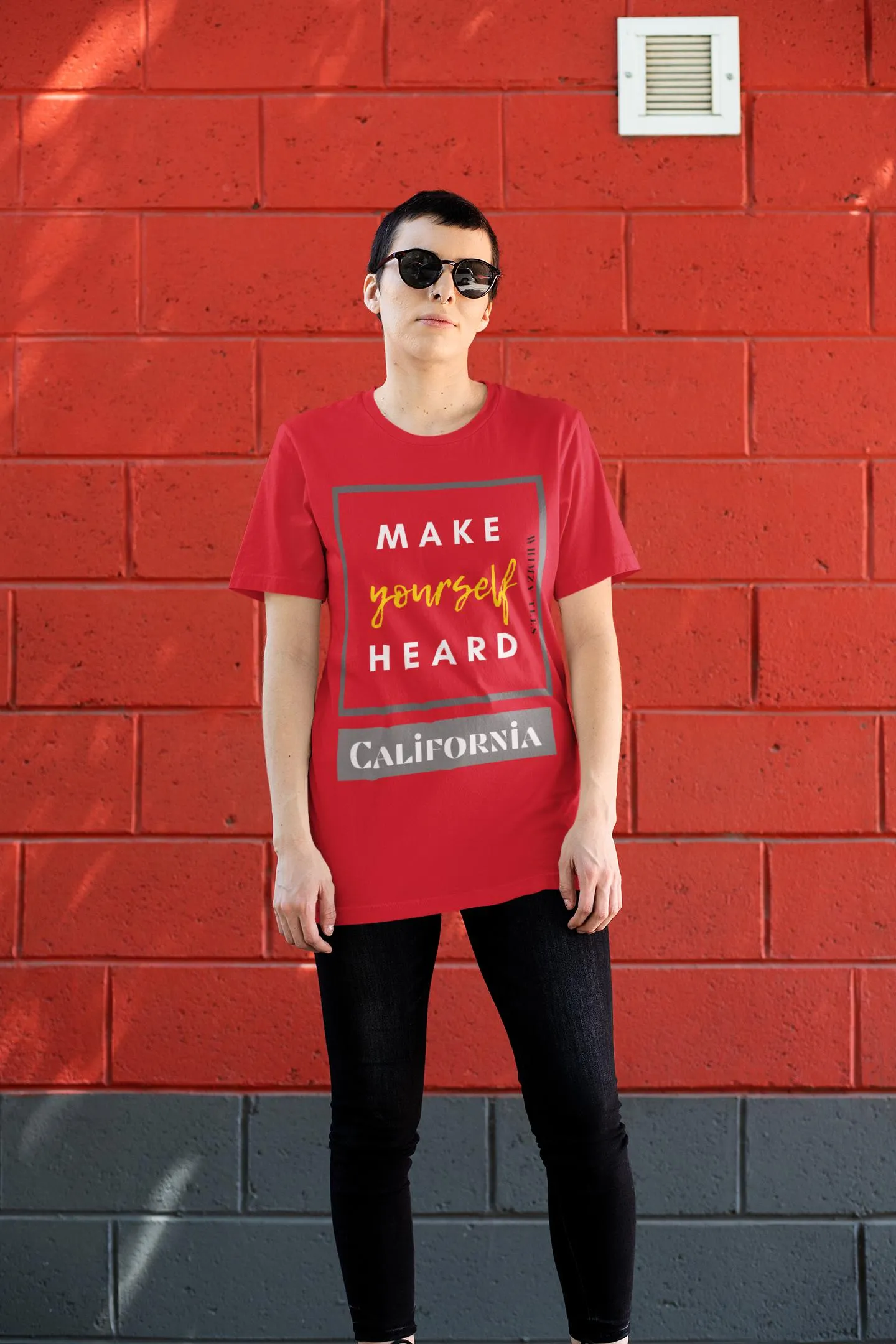 Make Yourself Heard - California Tee