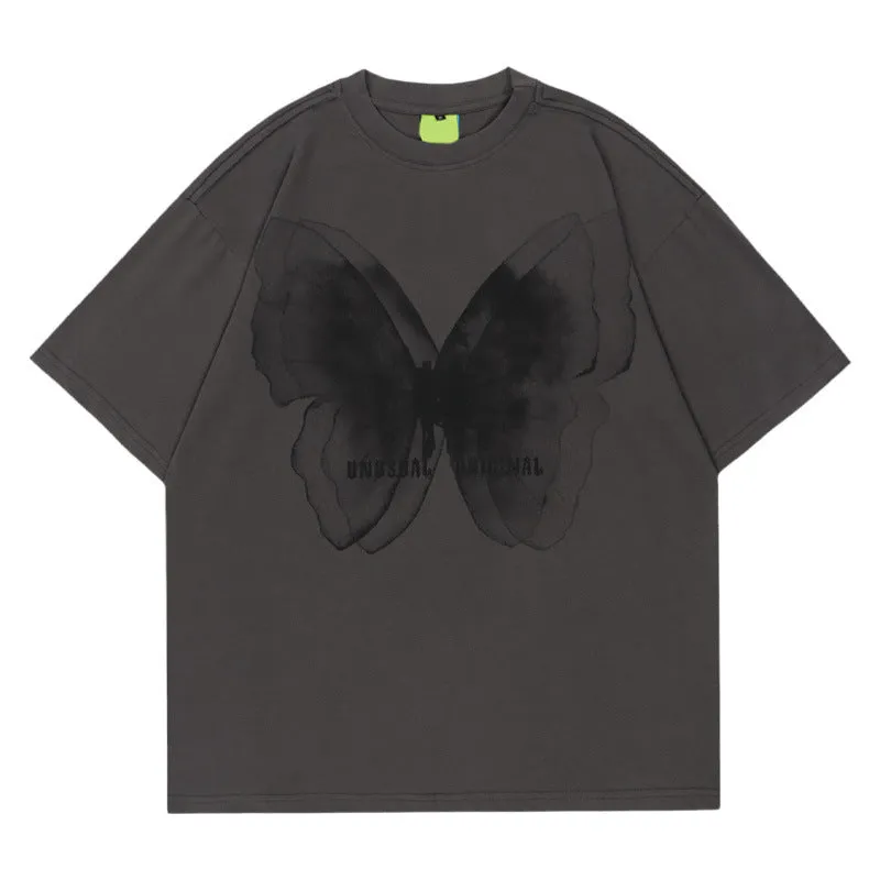 Man Tees Short sleeve Men's Loose Couple Short Sleeve T-shirt