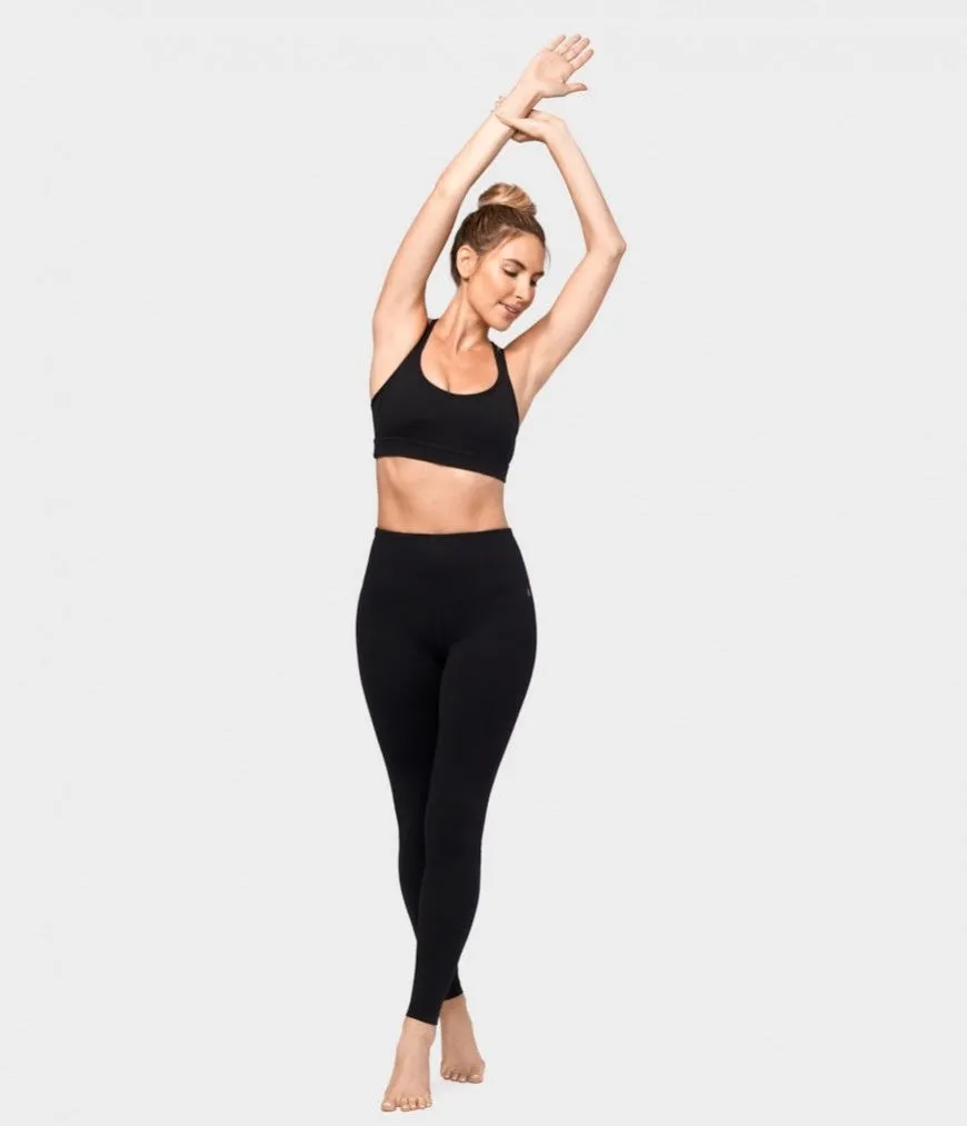 Manduka Apparel - Women's Cross Strap Bra 01 - Black