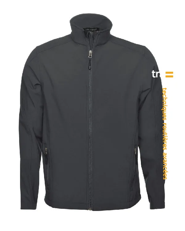 Manteau  léger (Soft shell) noir - tra