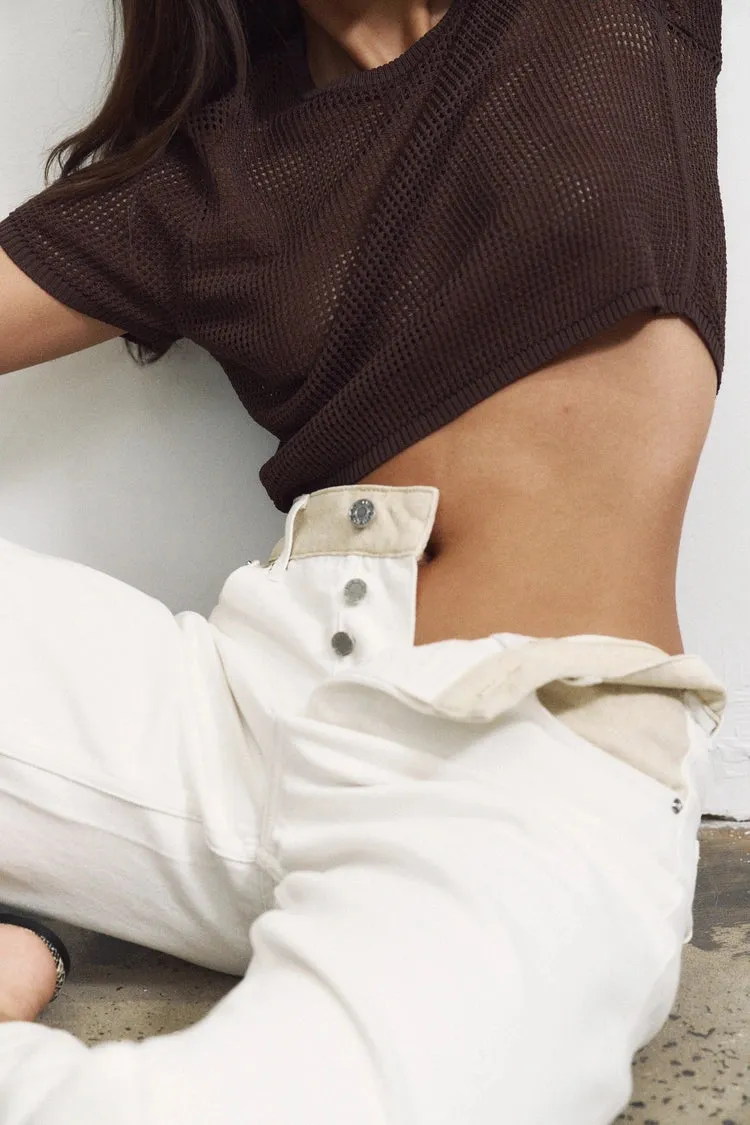 Mateo Jean | Ecru