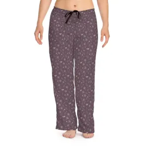 Mauve Womens Pajama Pants Ultra Soft Lounge Wear