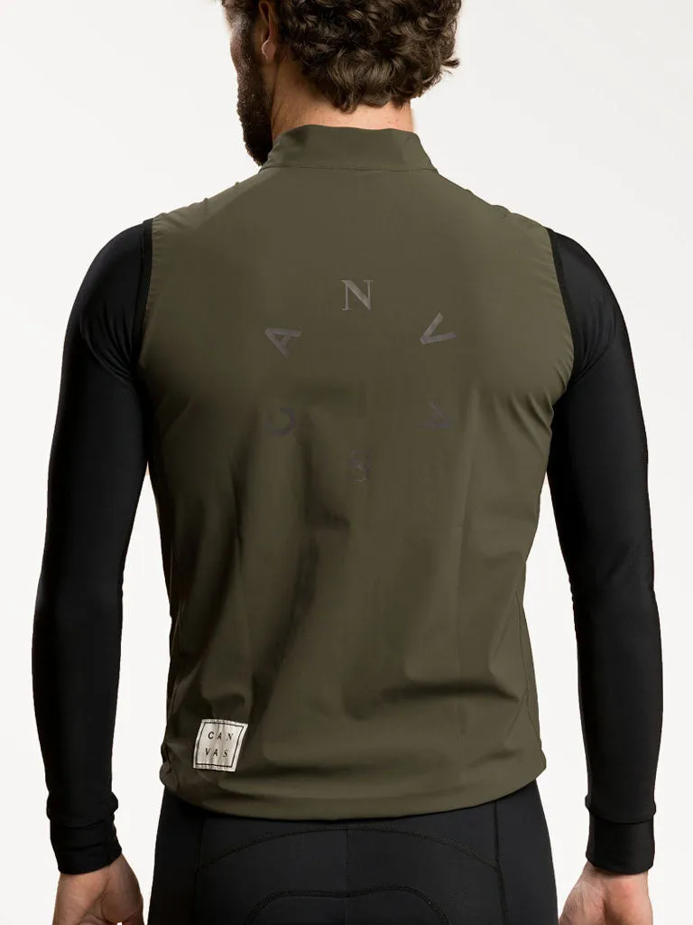 Men's All Weather Gilet - Moss