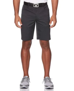 Mens Callaway X Stretch Thin Striped Short with Active Waistband