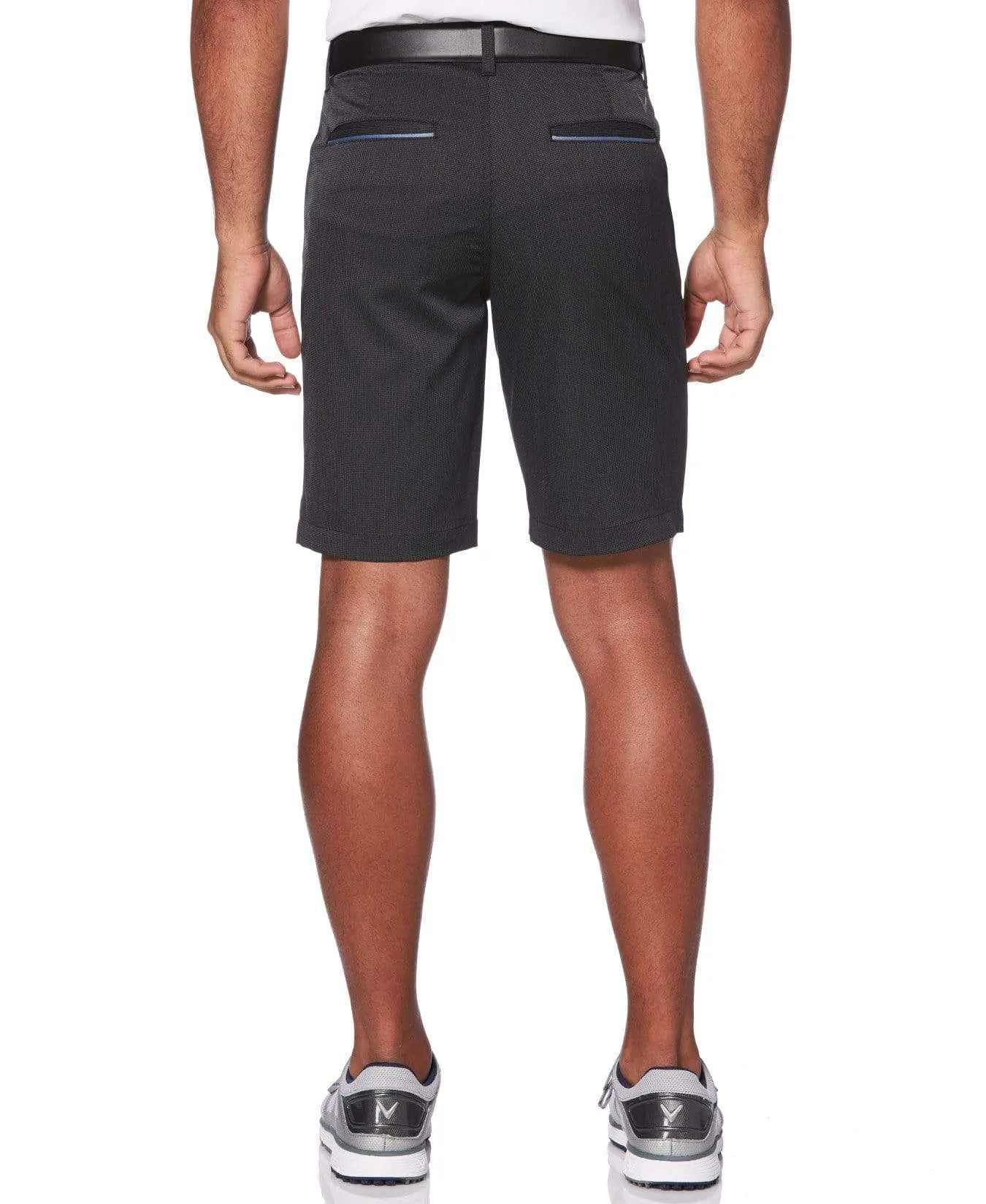 Mens Callaway X Stretch Thin Striped Short with Active Waistband